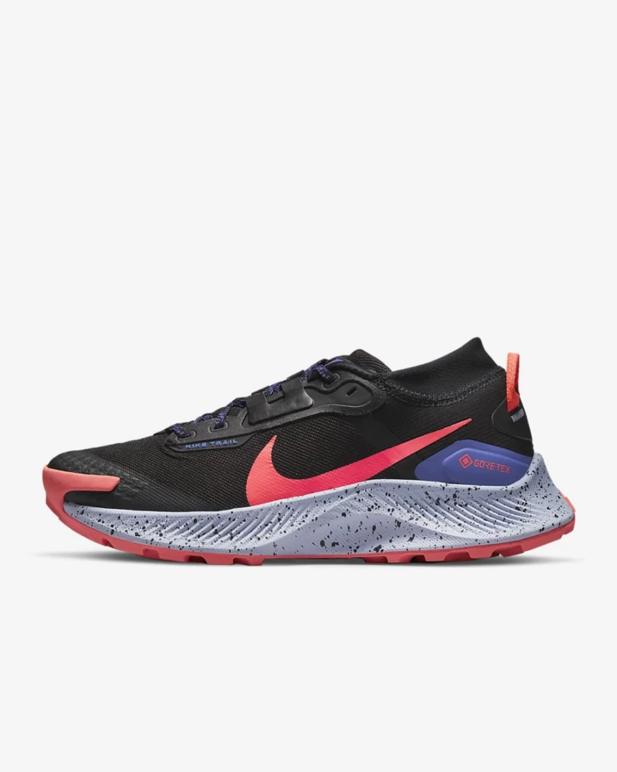 Nike Pegasus Trail 3 GORE-TEX Women's Waterproof Running Shoes - Black/Lapis/Bright Mango/Flash Crimson