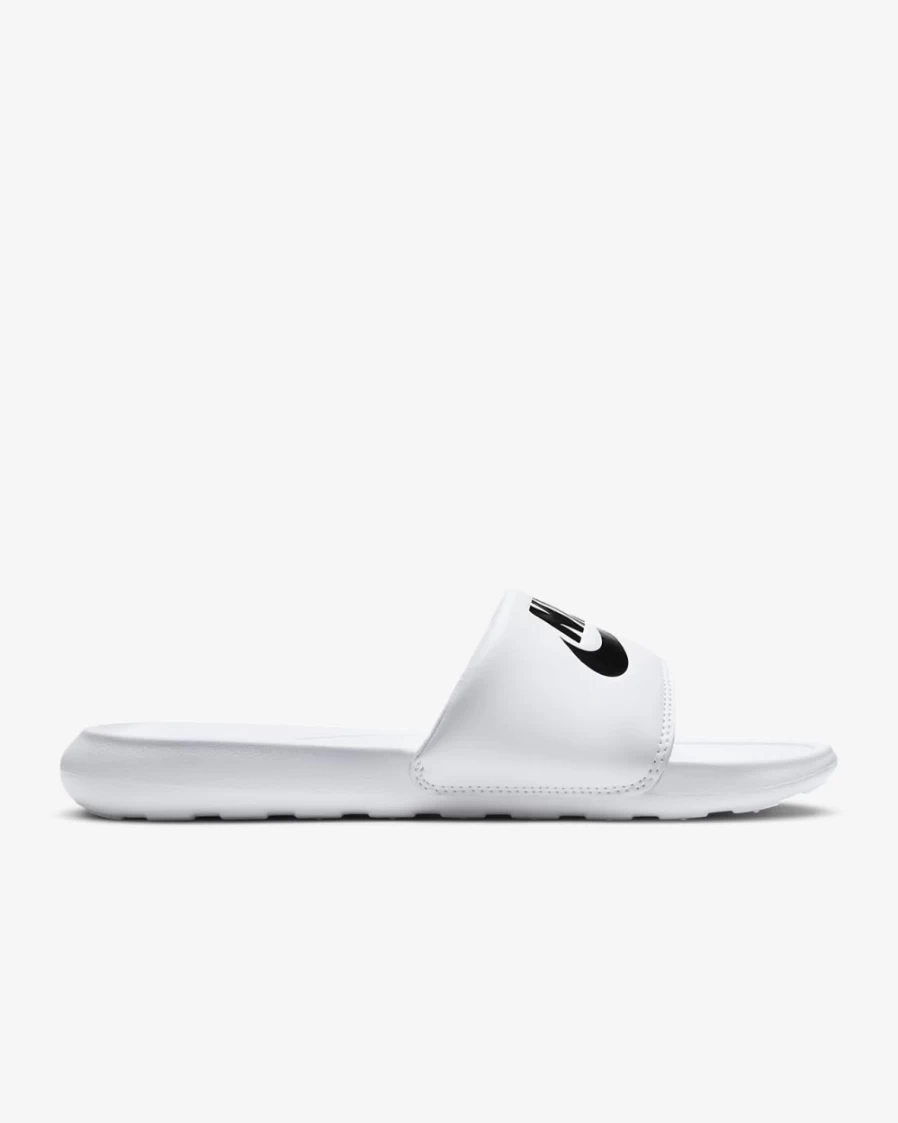 Nike Victori One Women's Slides - White & Black Comfortable Sandals for Women