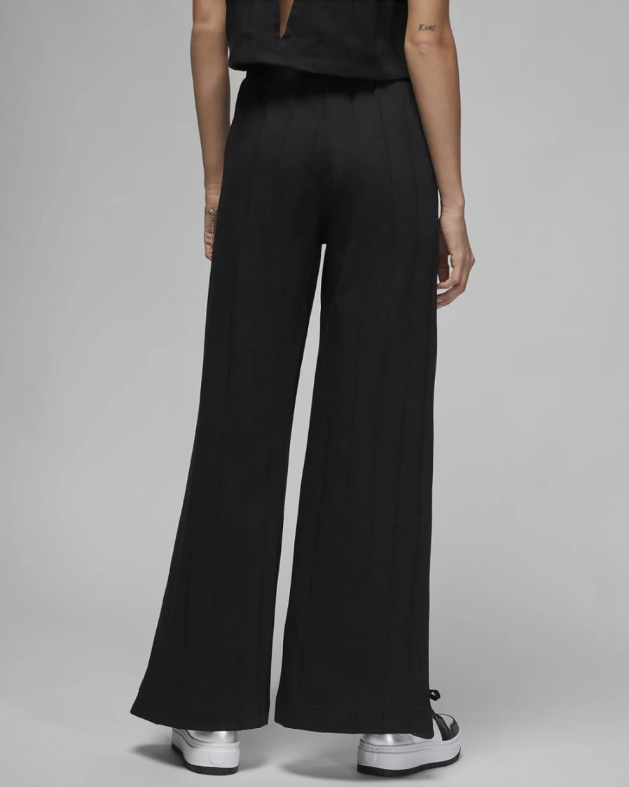Nike Women's Black Knit Pants - Jordan Brand Comfort Fit
