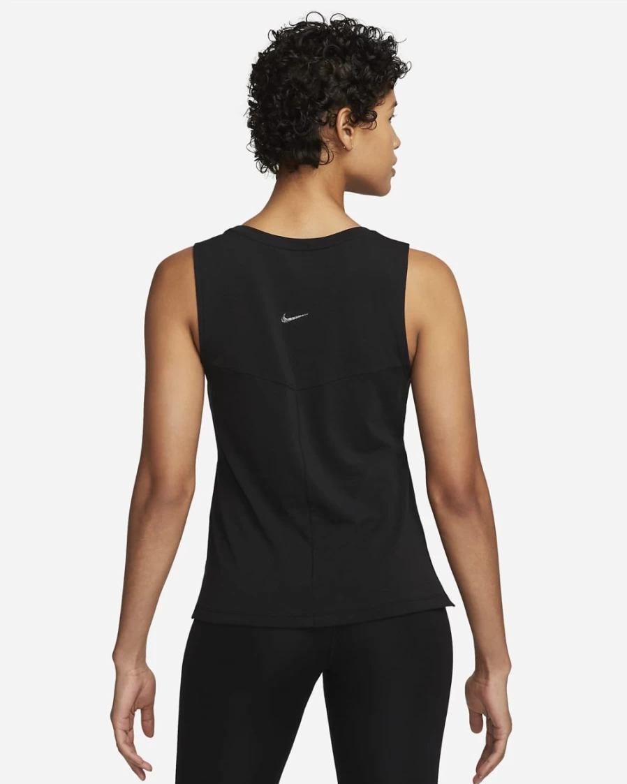 Nike Women's Dri-FIT Yoga Tank Top - Black