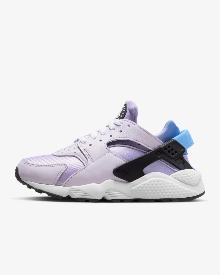 Nike Air Huarache Women's Running Shoes - Lilac/Barely Grape/White/Black