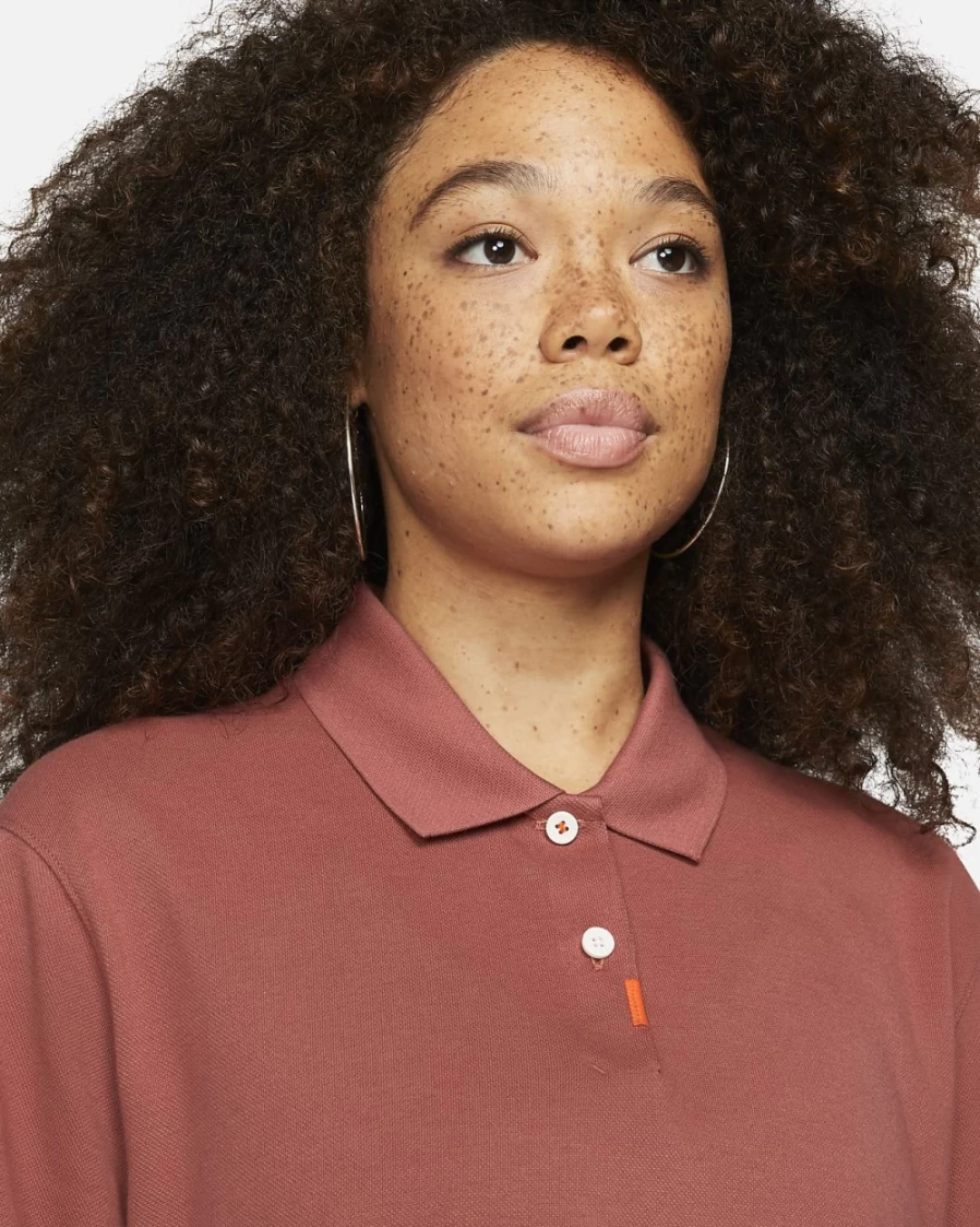 Nike Women's Black Polo Shirt - Classic Fit Golf & Casual Top