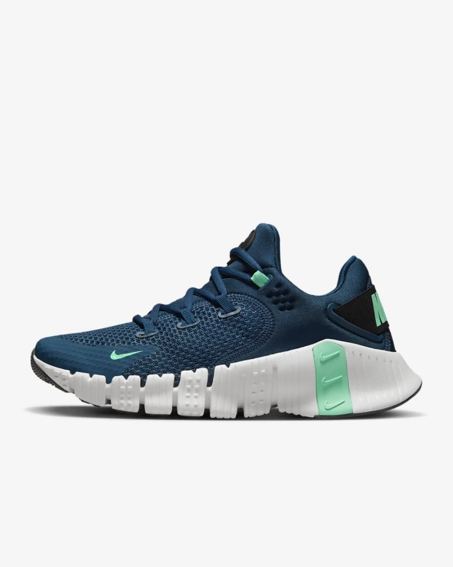 Nike Free Metcon 4 Women's Training Shoes - Valerian Blue/Black/Green Glow