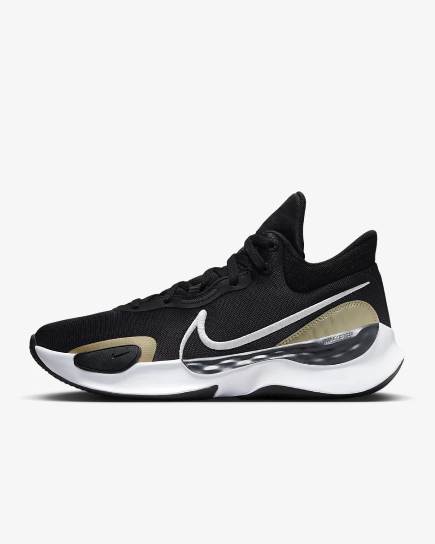 Nike Renew Elevate 3 Basketball Shoes for Men & Women - Black/Off Noir/Anthracite/White
