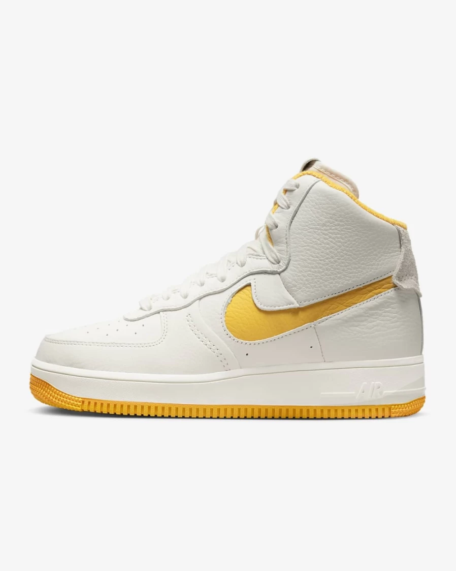 Nike Air Force 1 Sculpt Women's Shoes - Phantom/Sail/Yellow Ochre Sneakers for Women
