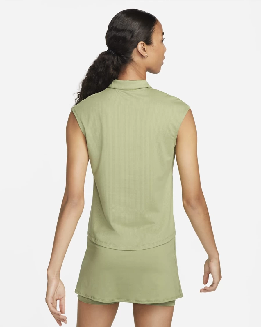 NikeCourt Victory Women's Tennis Polo - Alligator/Black Performance Top