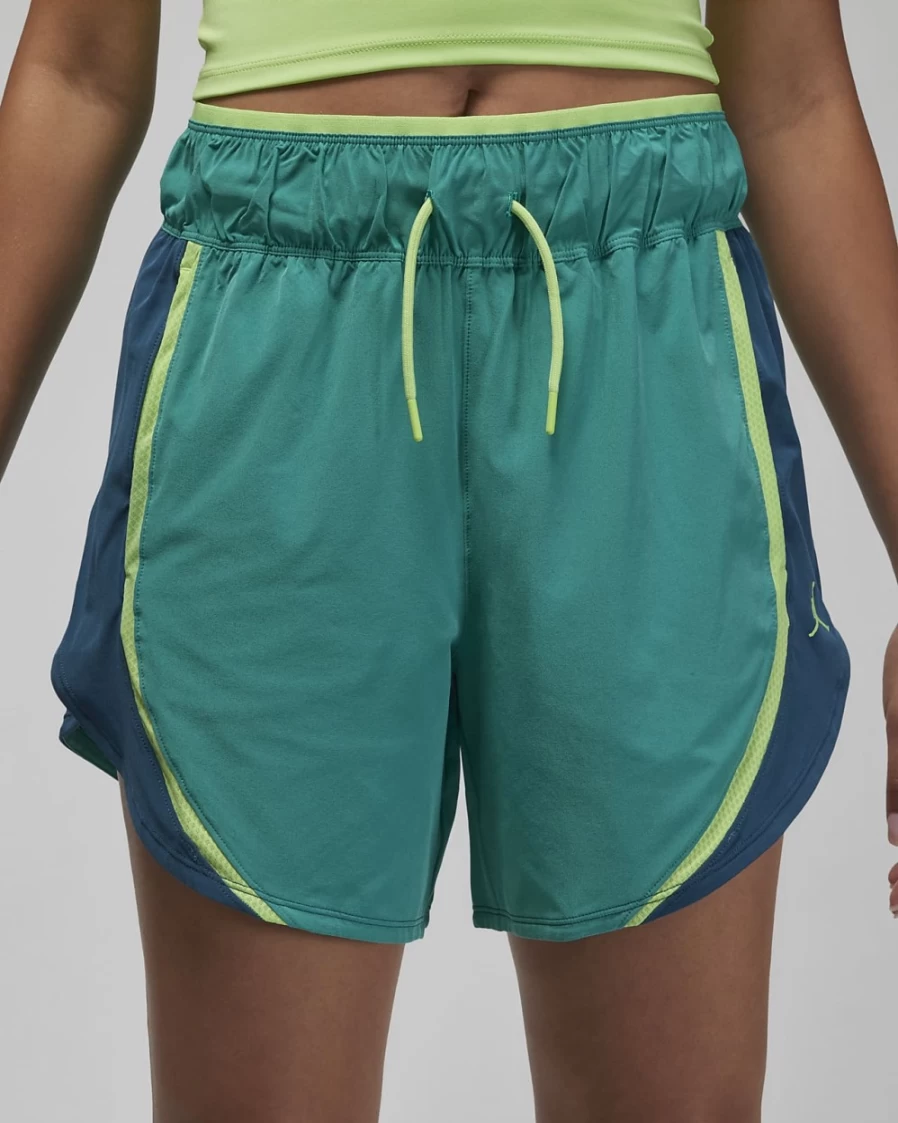 Nike Jordan Sport Women's Shorts - New Emerald, Valerian Blue, Key Lime Athletic Shorts for Women