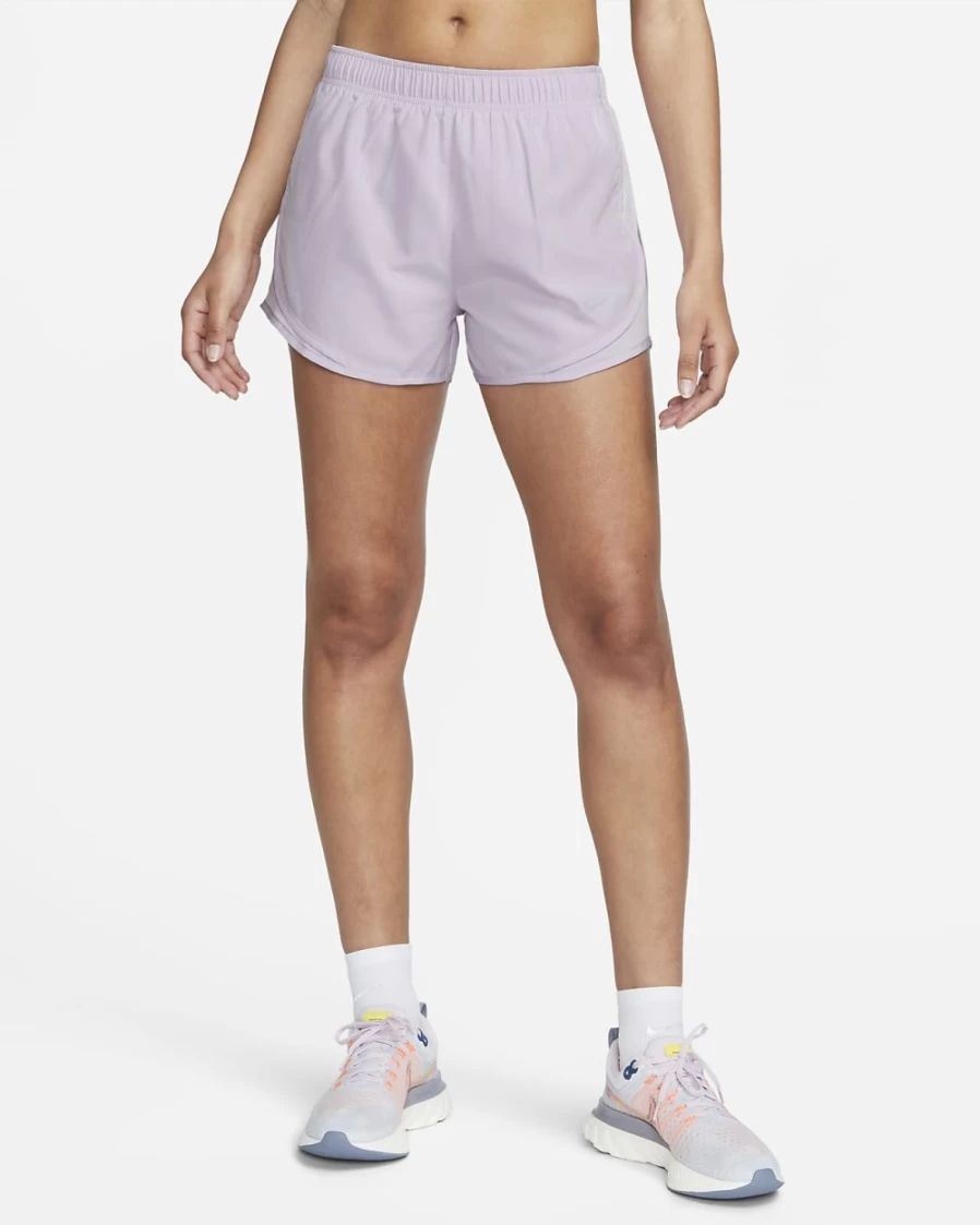 Nike Tempo Women's Running Shorts with Lined Brief - Doll/Wolf Grey