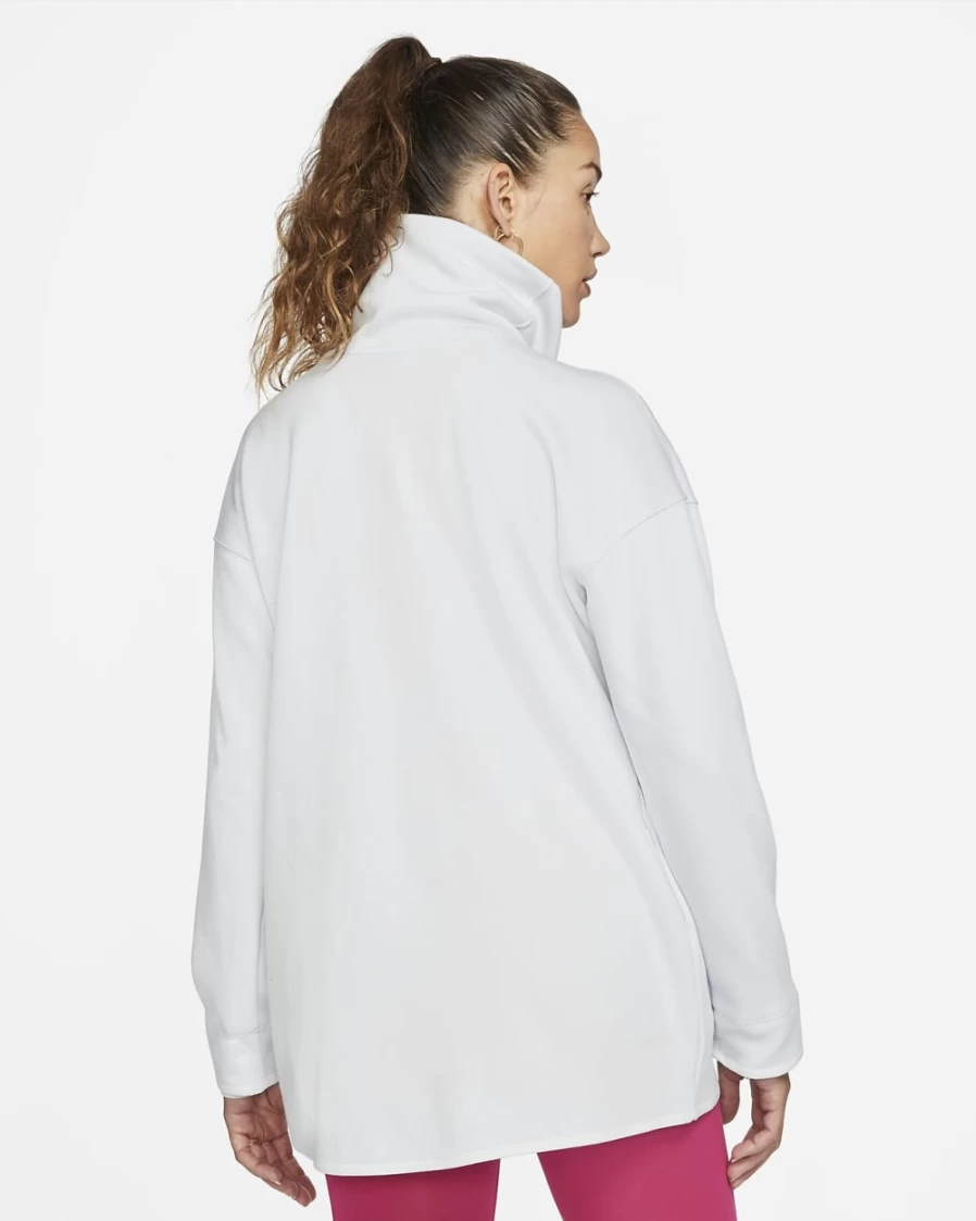 Nike Women's Maternity Pullover Hoodie - Pure Platinum/Platinum Tint/Black