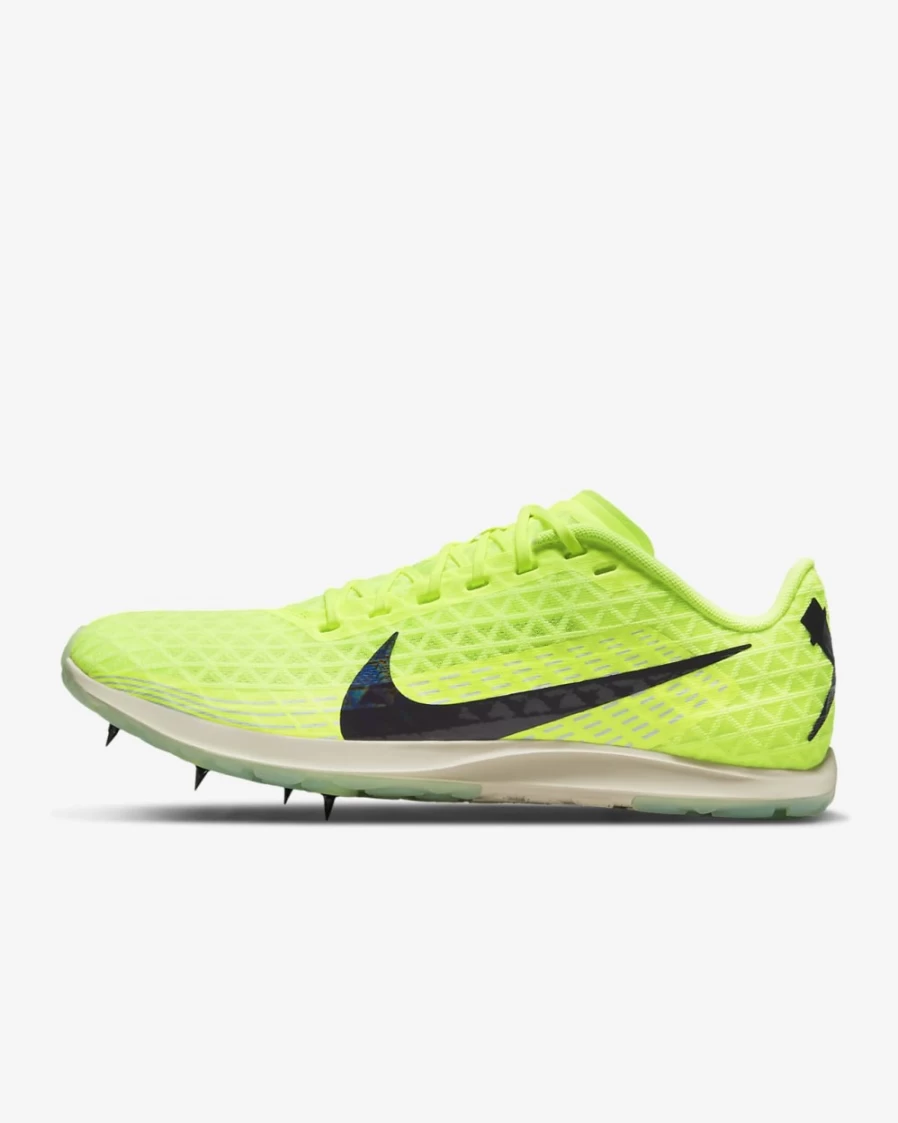 Nike Zoom Rival XC 5 Track & Field Spikes for Men & Women - Volt/Mint Foam/Coconut Milk/Cave Purple Running Shoes