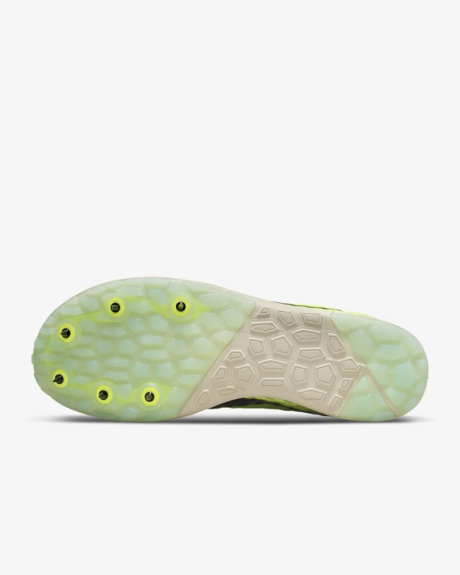 Nike Zoom Rival XC 5 Track & Field Spikes for Men & Women - Volt/Mint Foam/Coconut Milk/Cave Purple Running Shoes