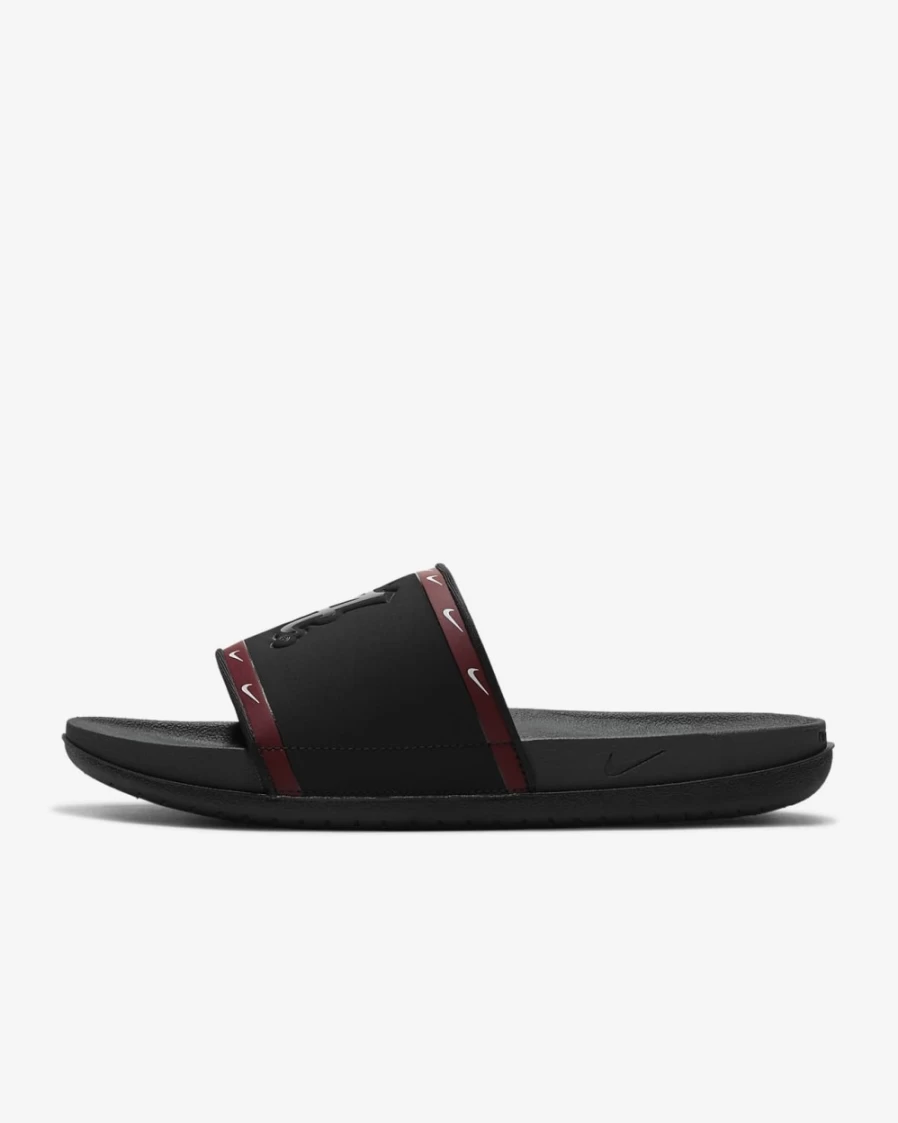 Nike Offcourt Slide (Alabama) - Black/Team Crimson/White/Anthracite - Men's & Women's Comfortable Sandals