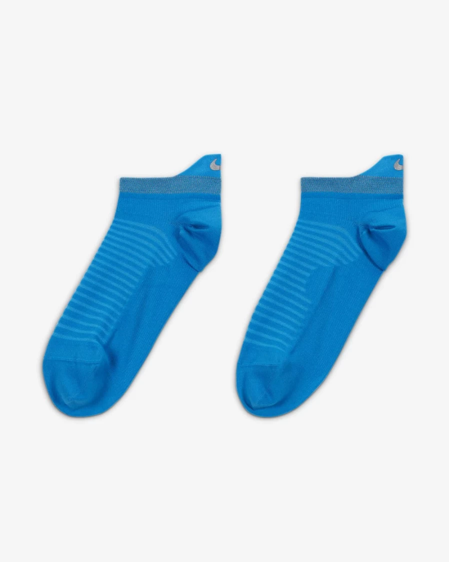 Nike Spark Lightweight No-Show Running Socks for Men & Women - Photo Blue