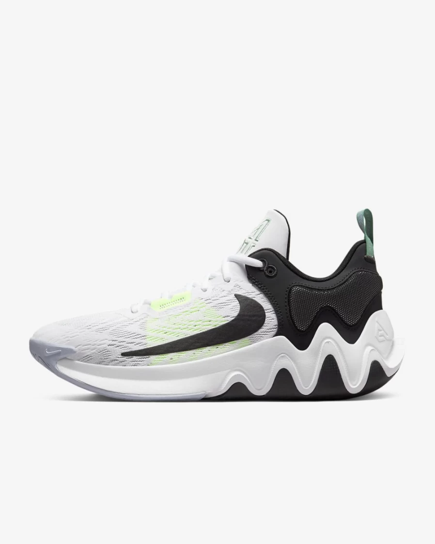 Nike Giannis Immortality 2 Basketball Shoes for Men & Women - White/Barely Volt/Grey Fog/Black