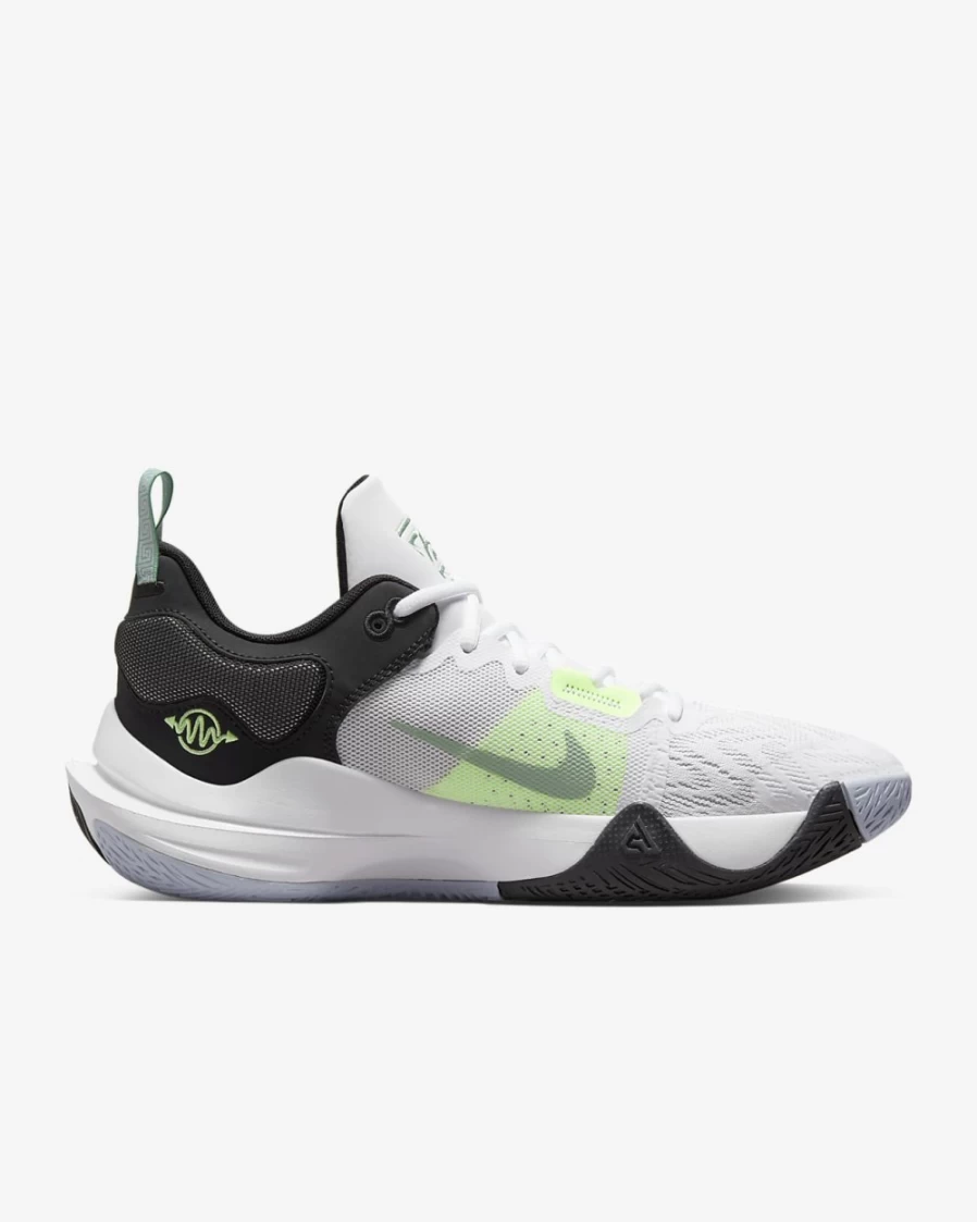 Nike Giannis Immortality 2 Basketball Shoes for Men & Women - White/Barely Volt/Grey Fog/Black