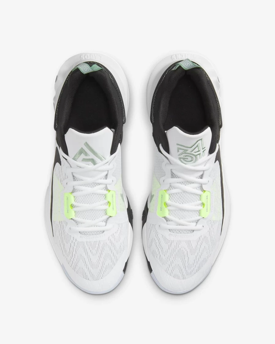 Nike Giannis Immortality 2 Basketball Shoes for Men & Women - White/Barely Volt/Grey Fog/Black