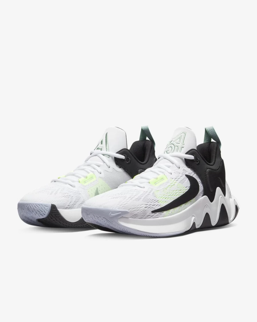 Nike Giannis Immortality 2 Basketball Shoes for Men & Women - White/Barely Volt/Grey Fog/Black