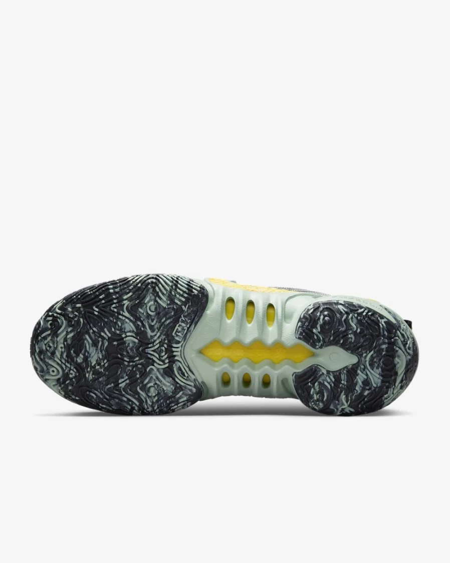 Nike Cosmic Unity 2 Basketball Shoes for Men & Women - Enamel Green/Iron Grey/Tour Yellow Multi-Color