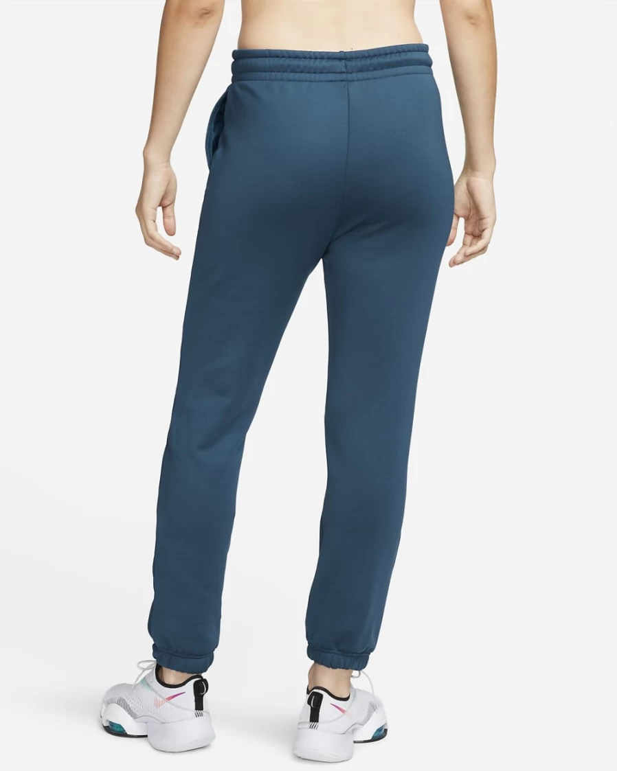 Nike Women's Therma-FIT All Time Training Pants - Valerian Blue/White