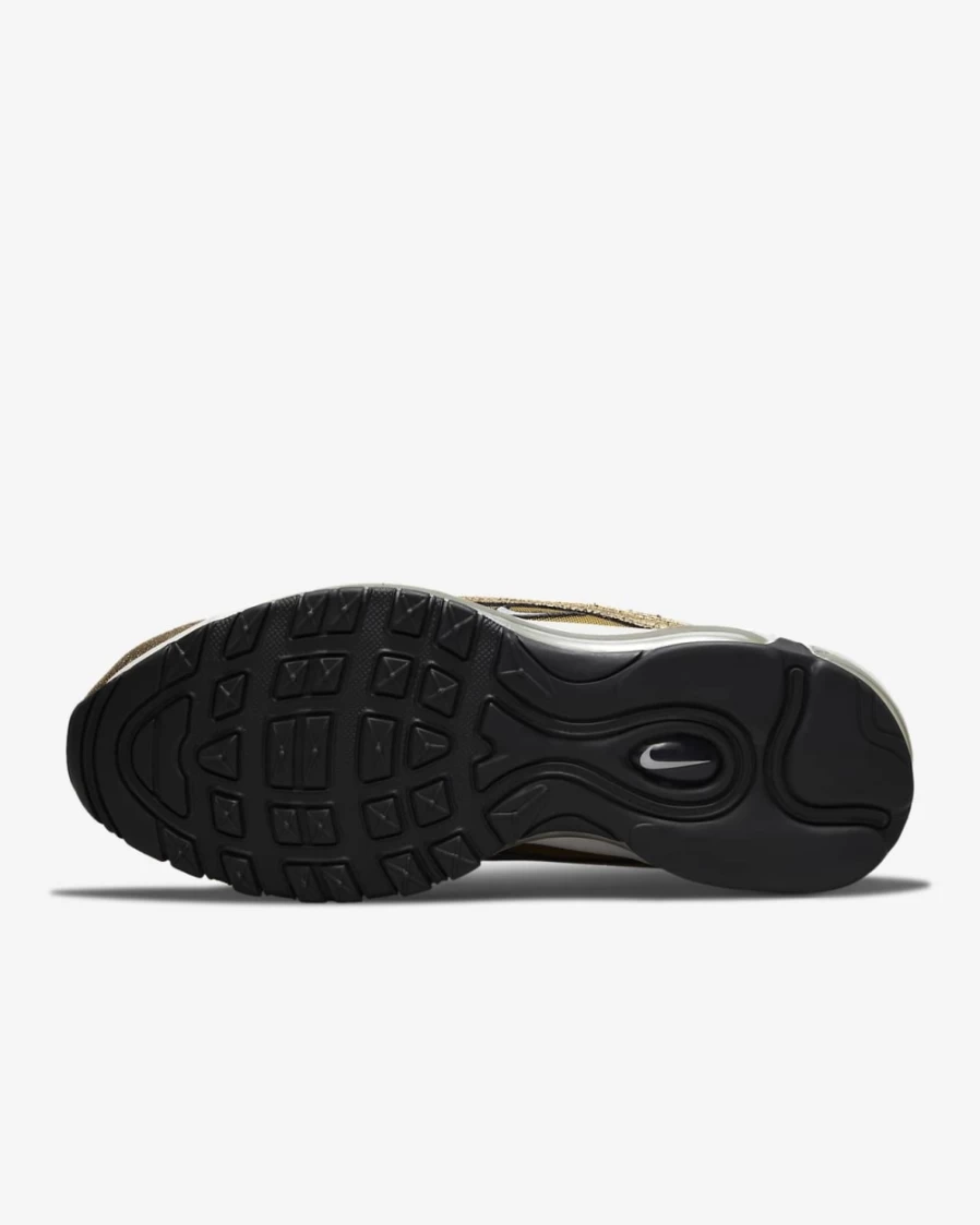 Nike Air Max 97 Women's Sneakers in Twine/Metallic Gold/Off Noir/White - Running Shoes for Women