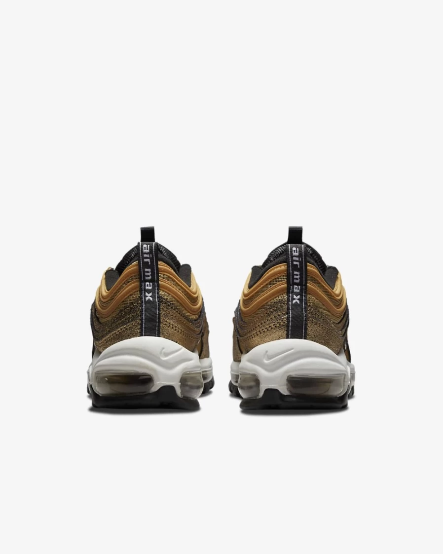 Nike Air Max 97 Women's Sneakers in Twine/Metallic Gold/Off Noir/White - Running Shoes for Women