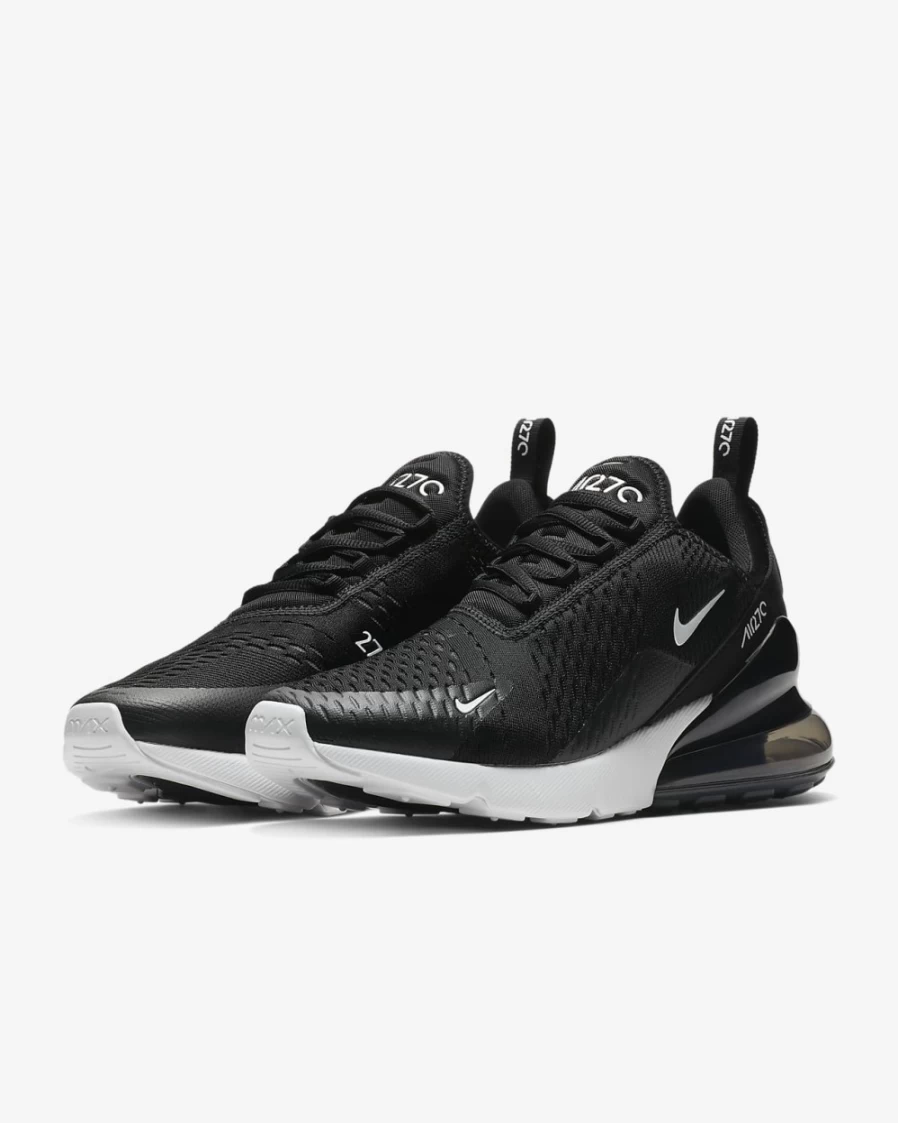 Nike Air Max 270 Women's Running Shoes - Black/White/Anthracite