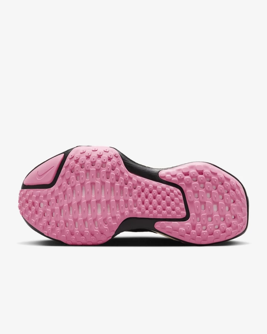 Nike Invincible 3 Women's Road Running Shoes - Earth/Black/Wheat Gold/Pink Spell for Enhanced Comfort & Support