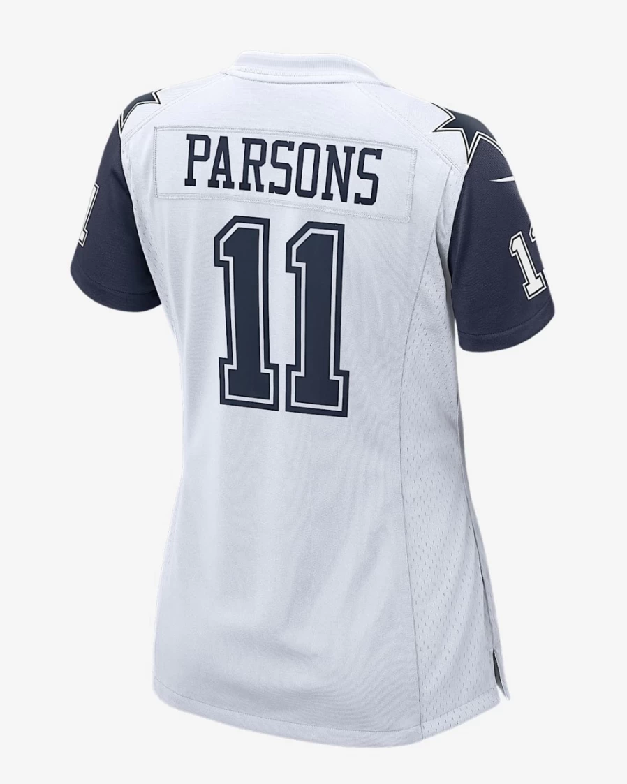 Nike Dallas Cowboys Micah Parsons White Women's Game Football Jersey