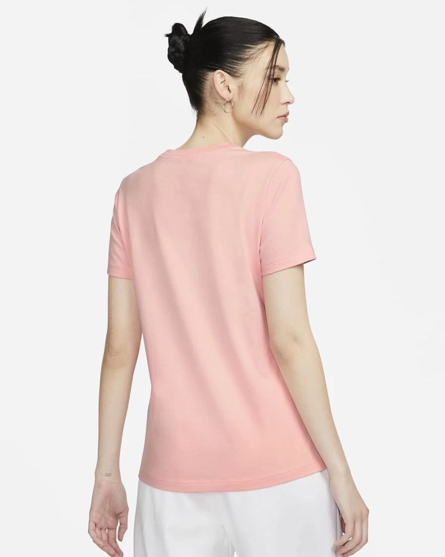 Nike Women's Bleached Coral Short-Sleeve T-Shirt | Sportswear Essential Top