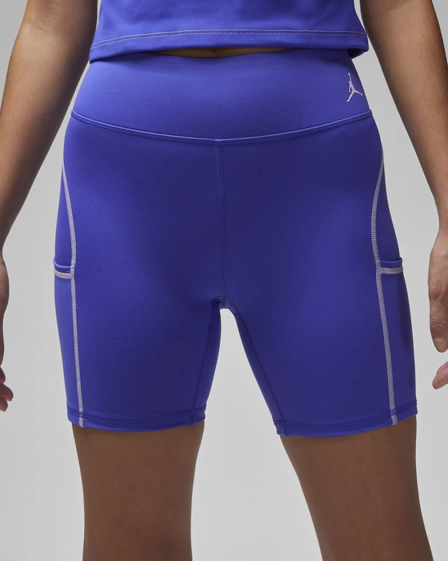 Nike Jordan Sport Women's Shorts in Lapis/Barely Grape Color