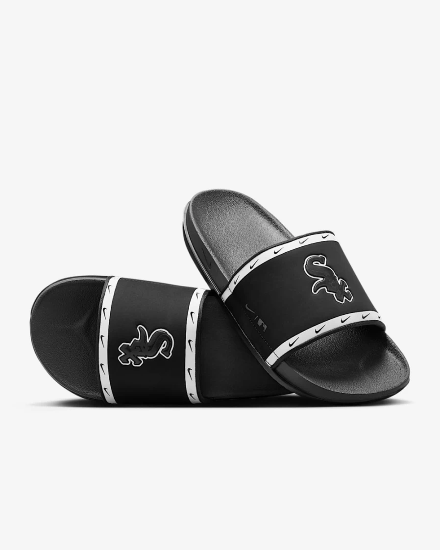 Nike Offcourt Slide MLB Chicago White Sox - Black/White/Anthracite Unisex Sandals for Men & Women