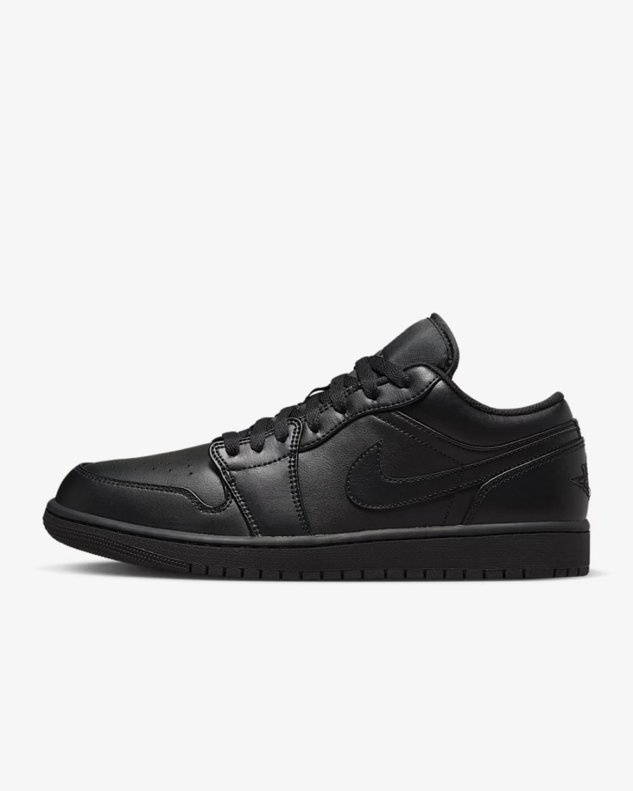 Nike Air Jordan 1 Low Men's & Women's Shoes - Triple Black
