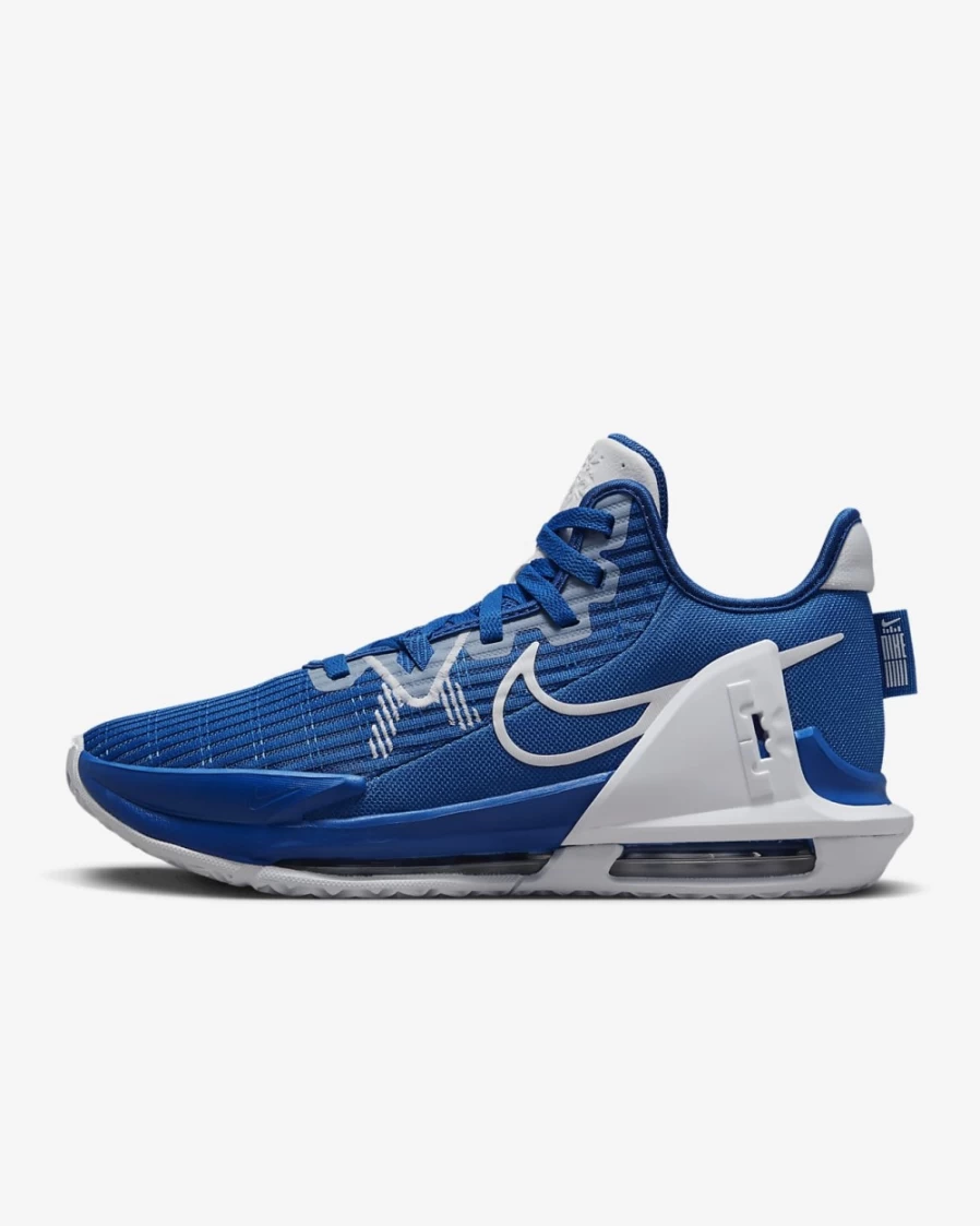 Nike LeBron Witness 6 Team Basketball Shoes for Men & Women - Game Royal/White