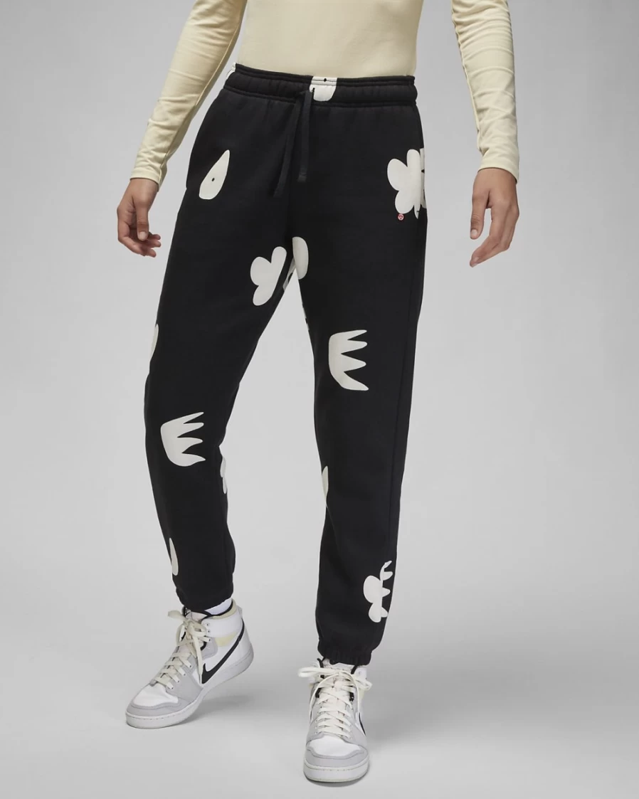 Nike Jordan Artist Series Mia Lee Women's Fleece Pants - Black/Sail