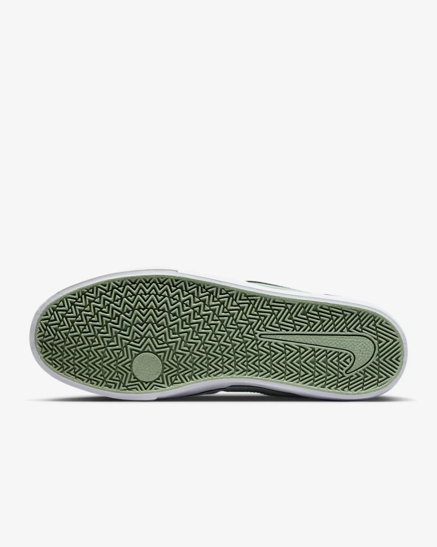 Nike SB Chron 2 Skate Shoes for Men & Women - Enamel Green/White/Black Skateboarding Sneakers