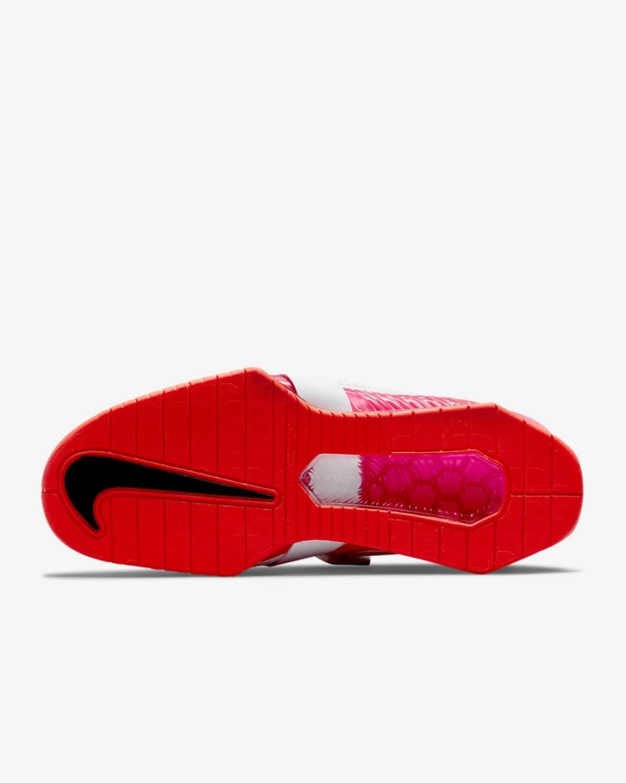 Nike Romaleos 4 SE Weightlifting Shoes for Men & Women - White/Bright Crimson/Pink Blast/Black