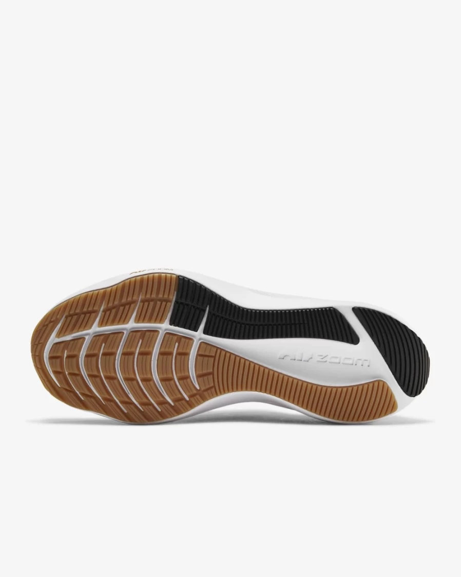 Nike Winflo 8 Premium Women's Road Running Shoes - White/Wheat/Gum Light Brown/Black