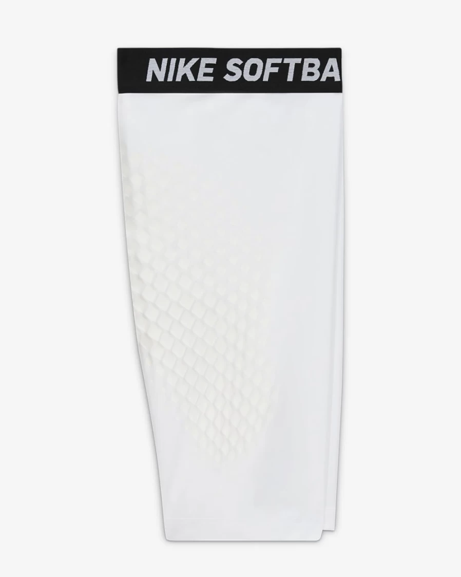 Nike Women's Team White/Team Black Softball Slider Shorts