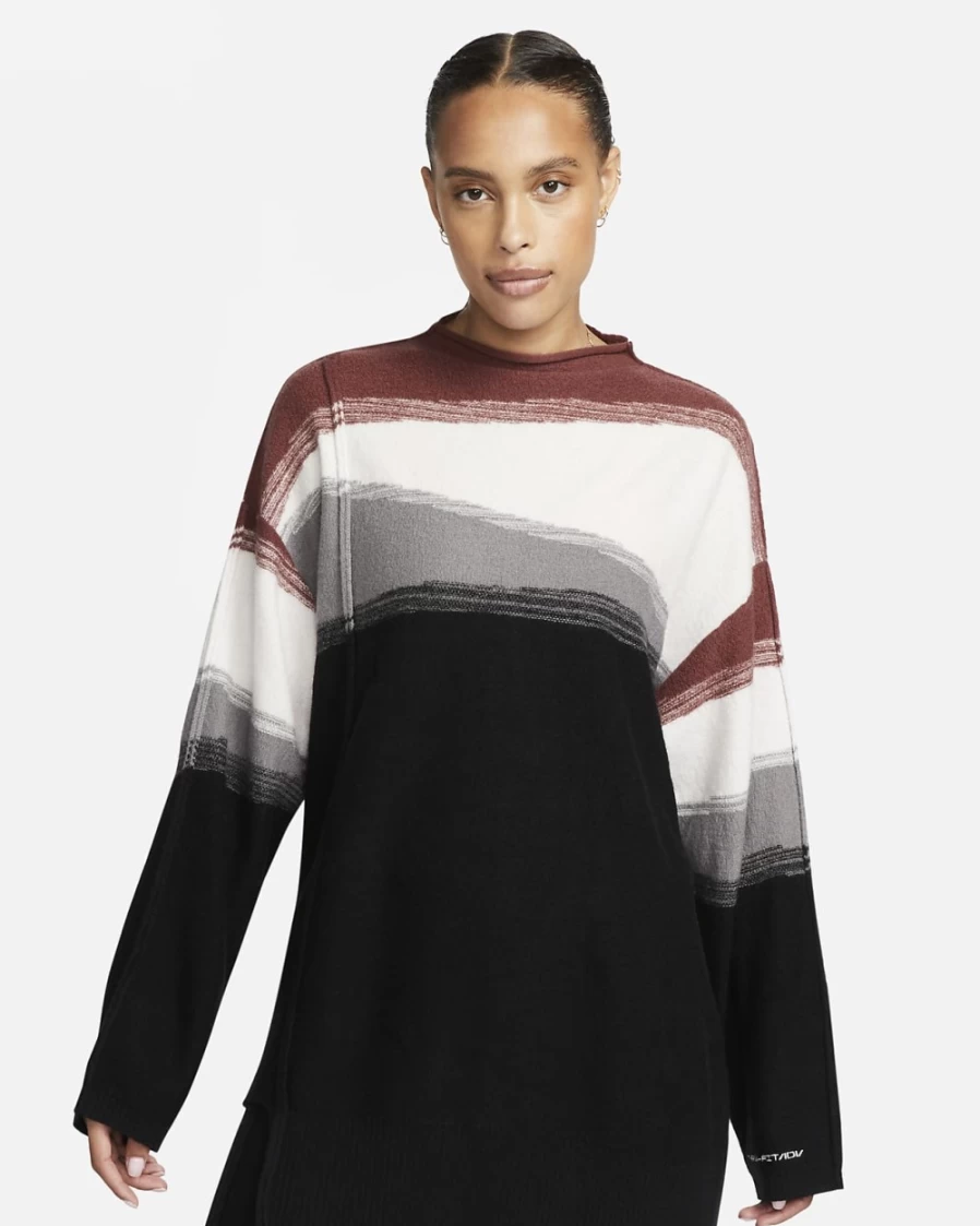 Nike Therma-FIT ADV Women's Yoga Top - Black/Black