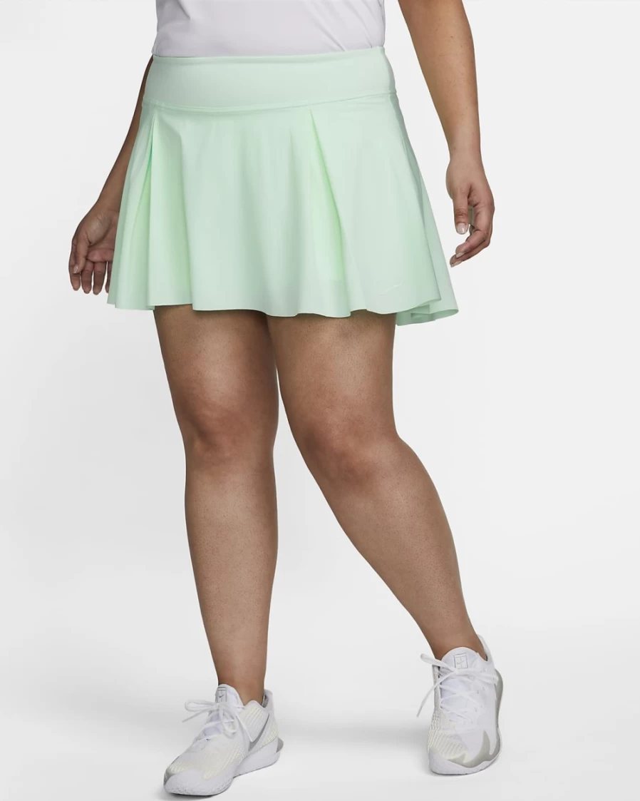 Nike Women's Plus Size Club Skirt - Mint Foam Tennis Skirt for Women