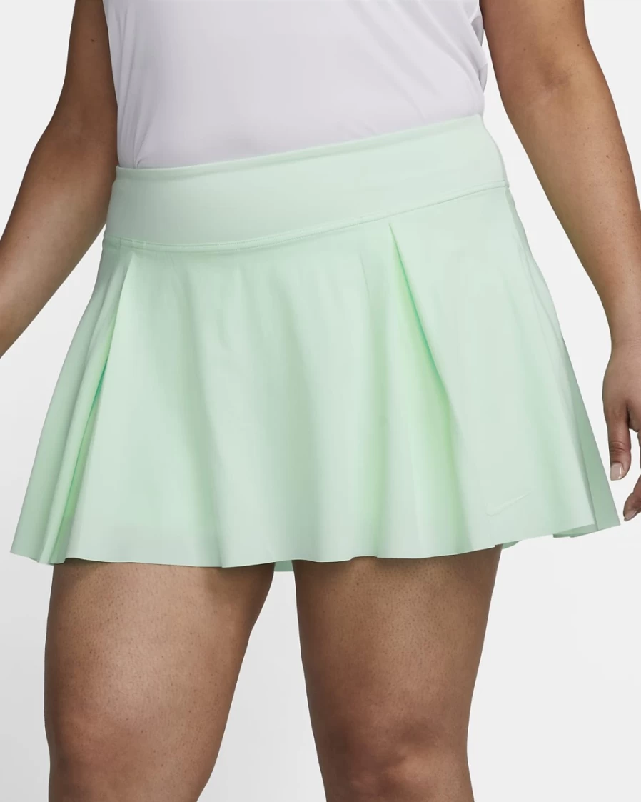 Nike Women's Plus Size Club Skirt - Mint Foam Tennis Skirt for Women