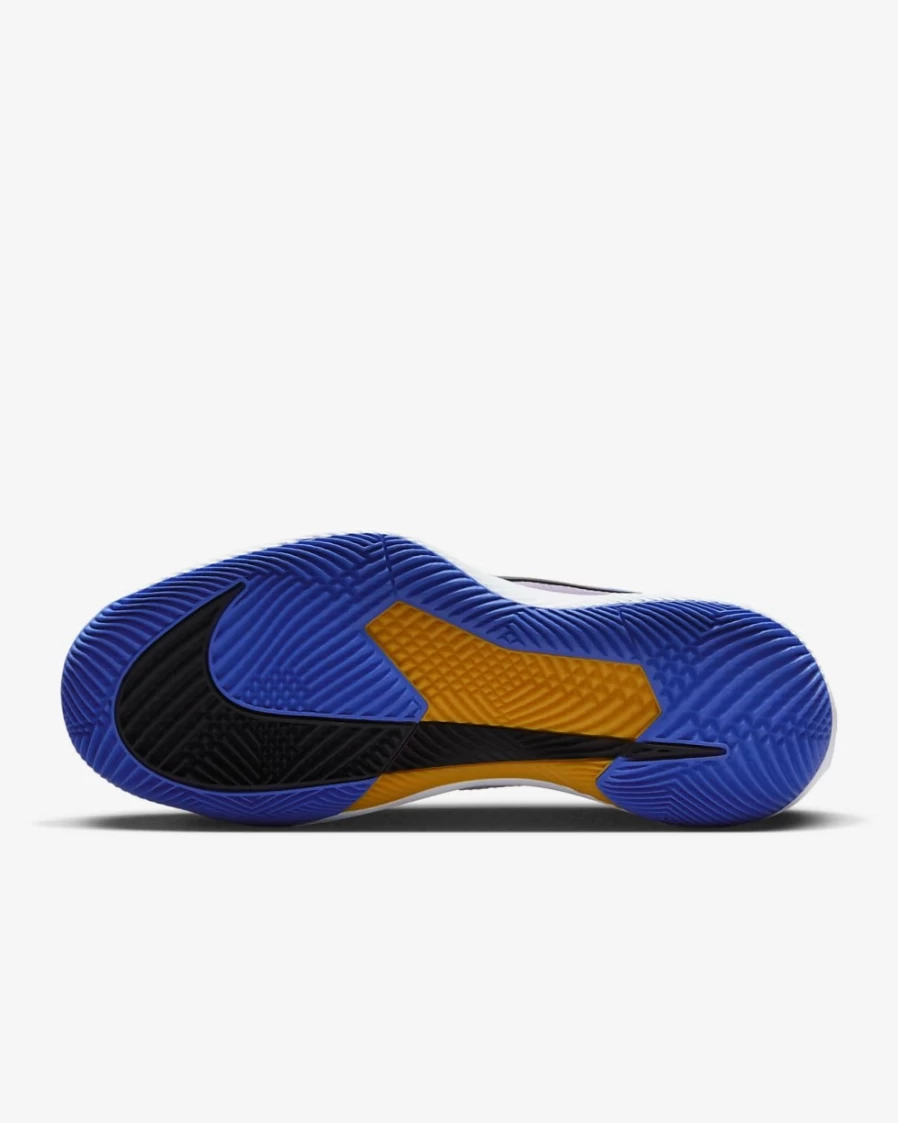 Nike Women's Air Zoom Vapor Pro Tennis Shoes - Football Grey, Doll, Medium Blue, Black | Hard Court Tennis Footwear