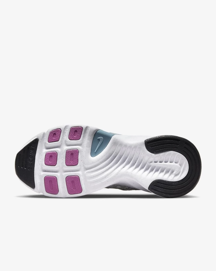 Nike SuperRep Go 3 Flyknit Women's Training Shoes - Light Silver/Mica Green/Noise Aqua/Black