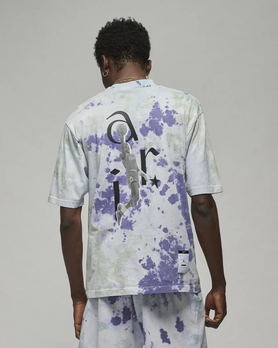 Nike Jordan Sport DNA '85 T-Shirt for Men & Women - Ocean Cube Color