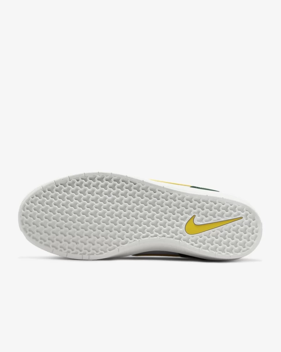 Nike SB Force 58 Premium Skate Shoes for Men & Women - Gorge Green, White, Tour Yellow