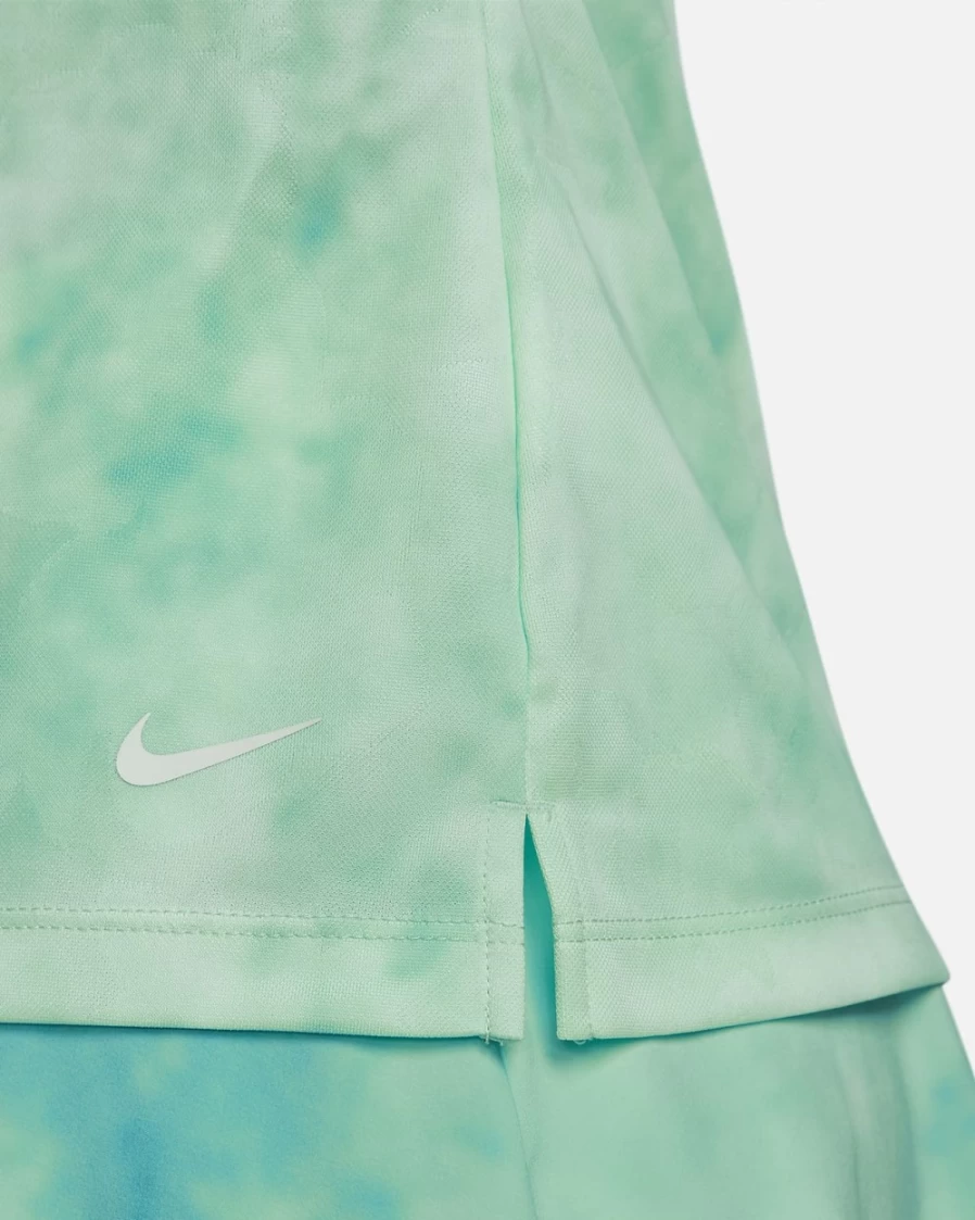 Nike Dri-FIT Victory Women's Mint Foam/Barely Green Printed Golf Polo Shirt – Moisture-Wicking & Breathable