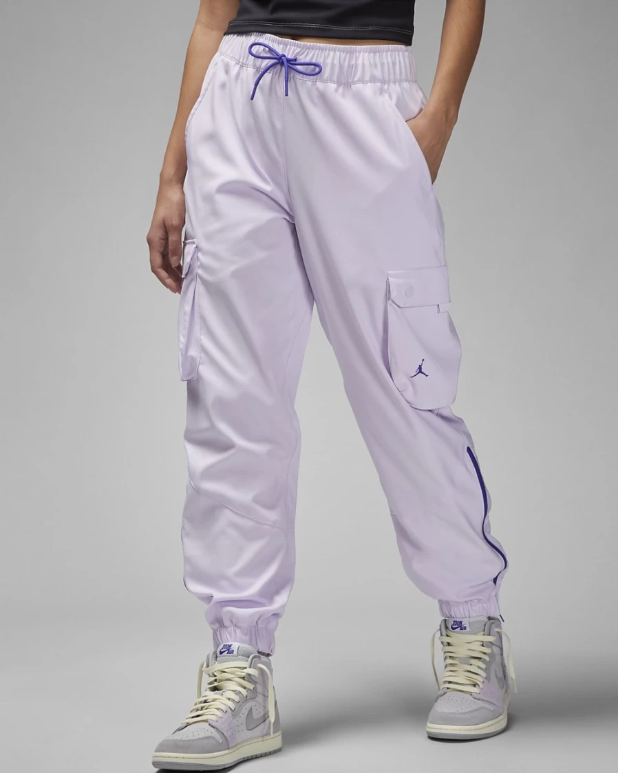 Nike Jordan Sport Tunnel Women's Pants - Barely Grape/Lapis/Lapis Athletic Trousers