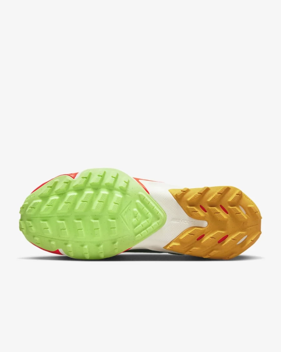 Nike Terra Kiger 8 Women's Trail Running Shoes - Velvet Brown, Bright Crimson, Yellow Ochre, Enamel Green