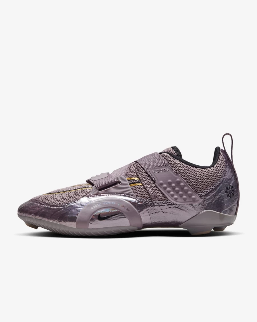 Nike SuperRep Cycle 2 Next Nature Women's Indoor Cycling Shoes - Purple Smoke/Black/Metallic Copper/Metallic Gold