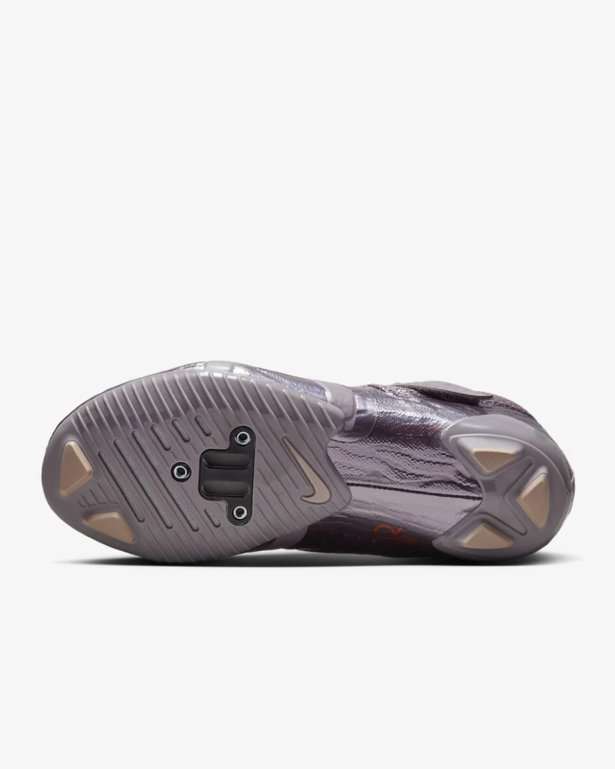 Nike SuperRep Cycle 2 Next Nature Women's Indoor Cycling Shoes - Purple Smoke/Black/Metallic Copper/Metallic Gold